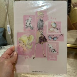 Barbie Mouse Pad/ Writting pad